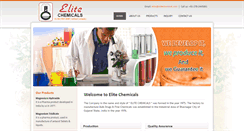 Desktop Screenshot of elitechemical.com