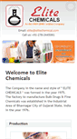 Mobile Screenshot of elitechemical.com
